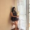 BROWN BABYDOLL TOP