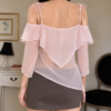 IMG_2712 Ruffle pink top