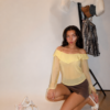 IMG_2715 Ruffle yellow top