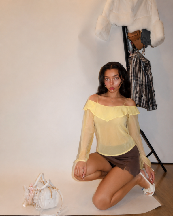 IMG_2715 Ruffle yellow top
